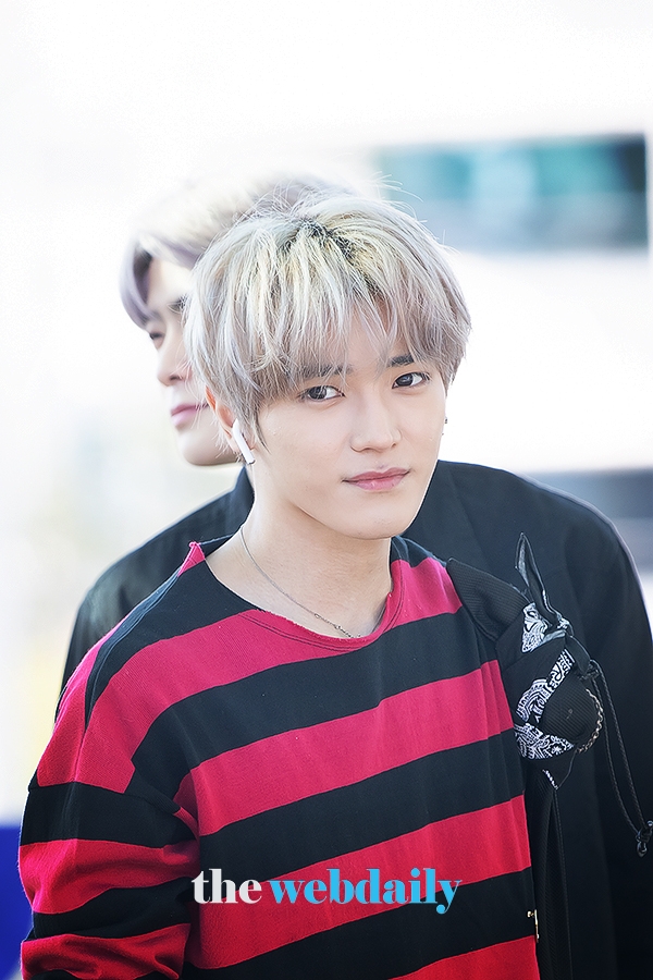 NCT127 태용, 인천국제공항 출국 현장