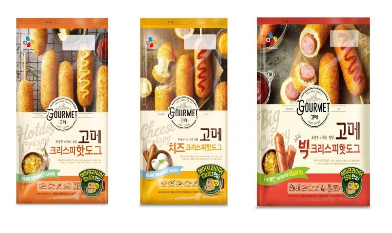 CJ제일제당 고메 핫도그 3종 (사진=CJ제일제당)
