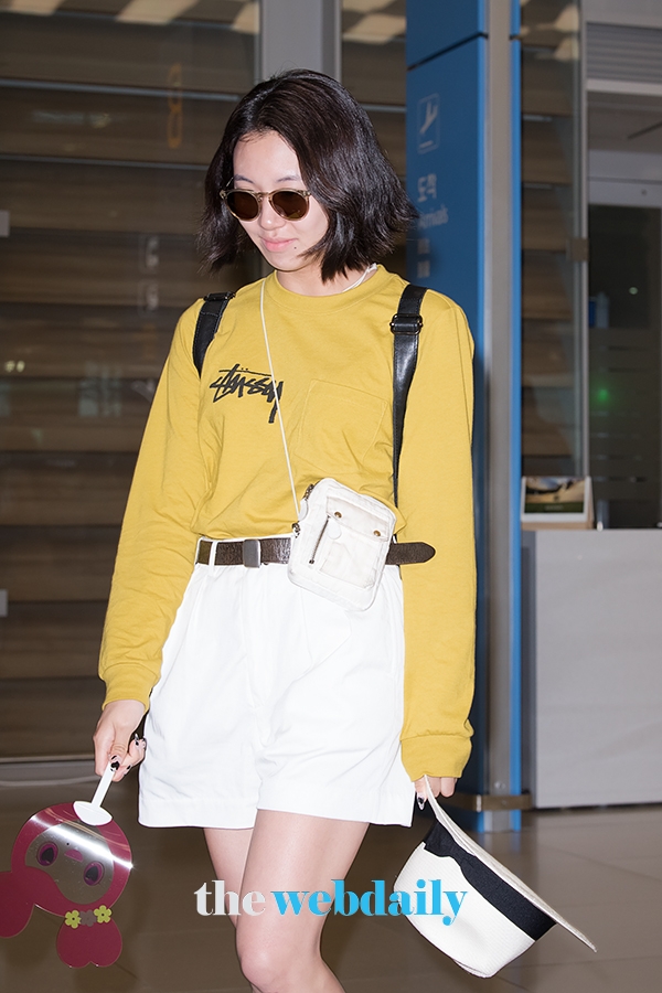 TWICE(트와이스) 채영, 인천국제공항 입국 현장