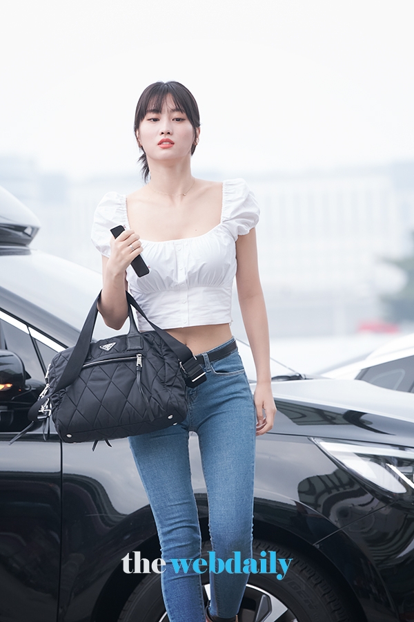 TWICE(트와이스) 모모, 인천국제공항 출국 현장