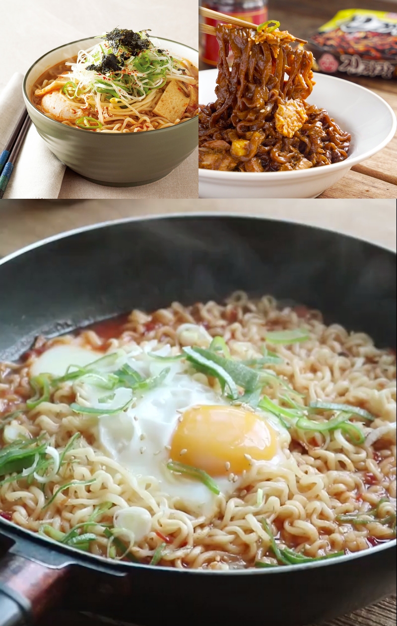 모디슈머의 이색 라면 레시피