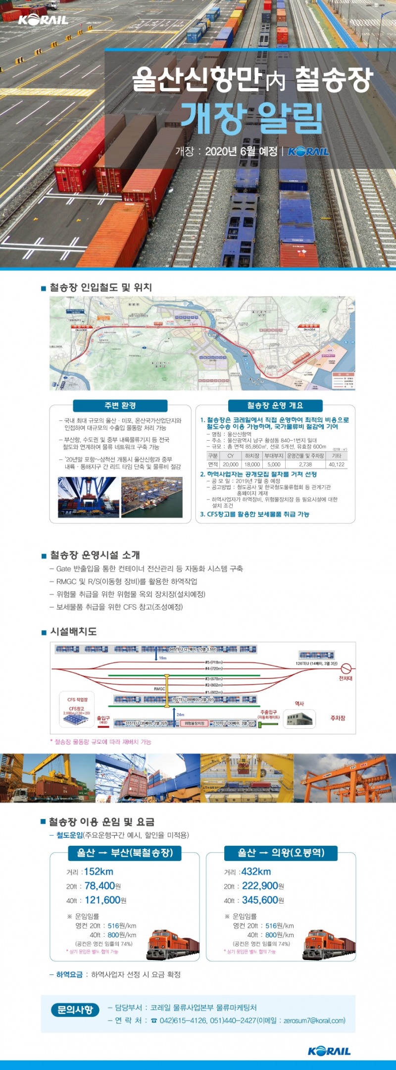 코레일, 내년 6월부터 하역업무 담당할 사업자 공모