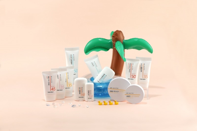 토니모리 UV마스터 선케어 라인.(사진= 토니모리 )