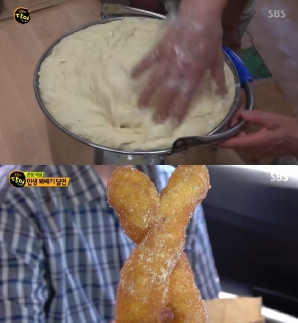 생활의달인 꽈배기, 침이 꿀꺽...눌러도 솟아오르는 탱글탱글한 반죽
