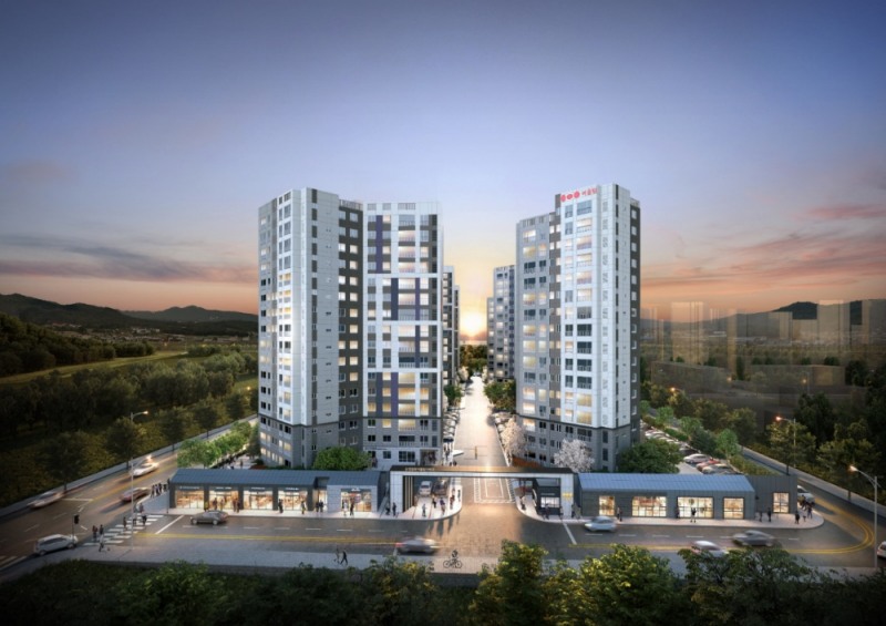 순천 금호어울림 더파크 투시도. (사진= 금호건설)