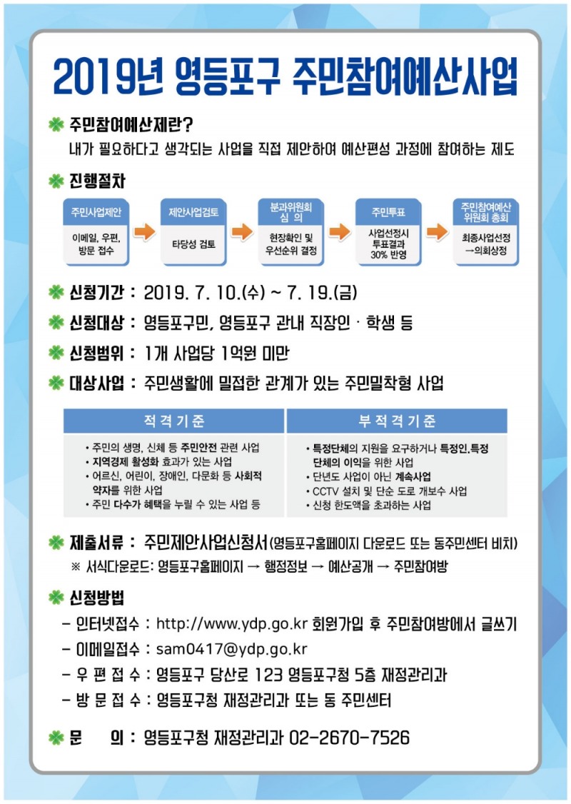 영등포구, 기숙형 ‘여름방학 어린이 영어캠프’ 운영