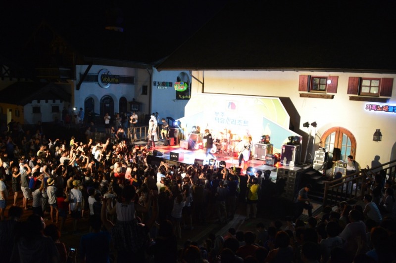2017년 무주덕유산리조트 썸머 페스티벌 모습.(사진=부영그룹)