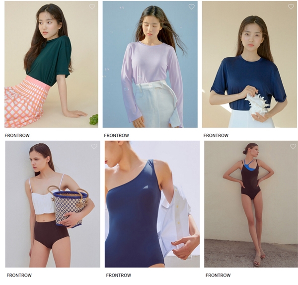 ‘프론트로우 써머세일’이 시작과 동시에 이날 하루 분주하게 만든다 / 출처 website화면