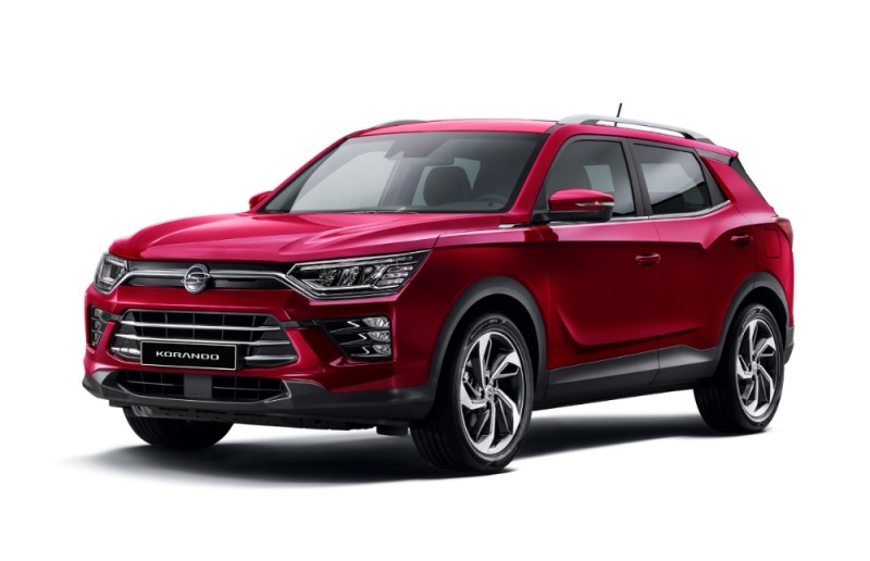 코란도 체리레드.(사진=쌍용자동차)