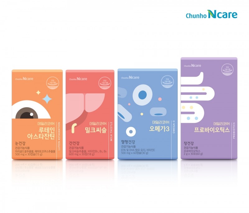 천호엔케어, 건강기능식품 ‘데일리코어’ 4종 출시