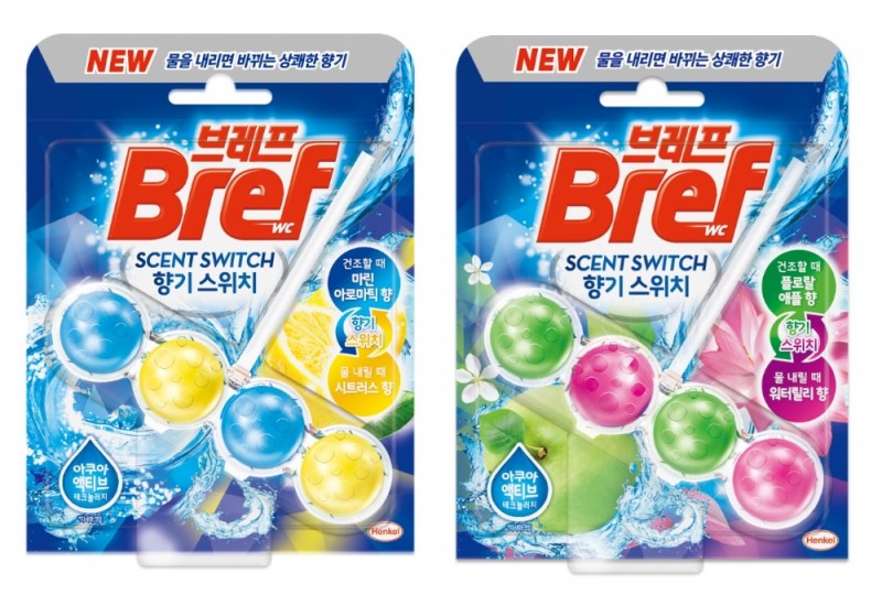 브레프, 프리미엄 변기세정제 ‘향기스위치’ 출시