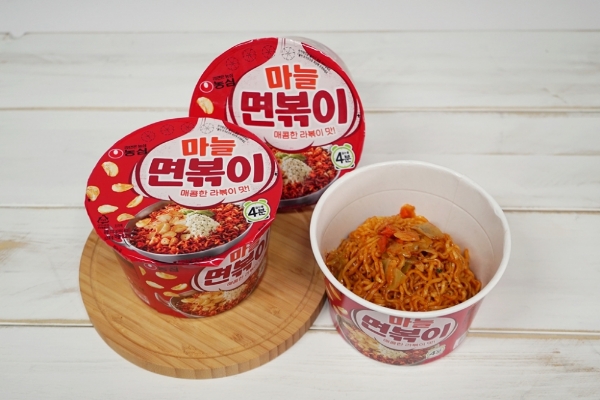 농심 ‘마늘면볶이’ 출시