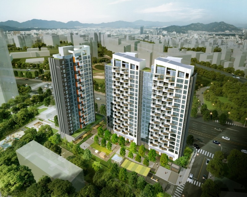 반포 센트레빌 조감도.(사진=동부건설)