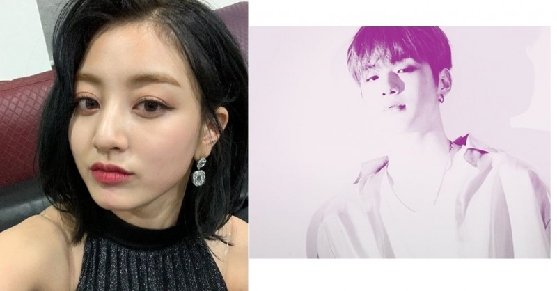 둘이 잘 어울리나? 어깨 믿음직한 강다니엘과 지효