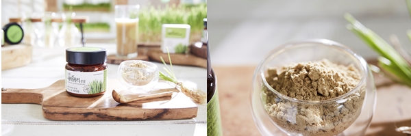 독특한 컬러, 참존 새싹귀리분말 그 비밀은?