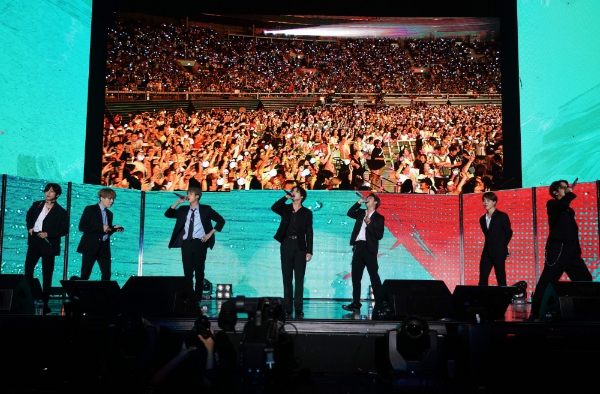 롯데면세점, 올림픽체조경기장에서 3일간 국내외 고객 3만명 관람