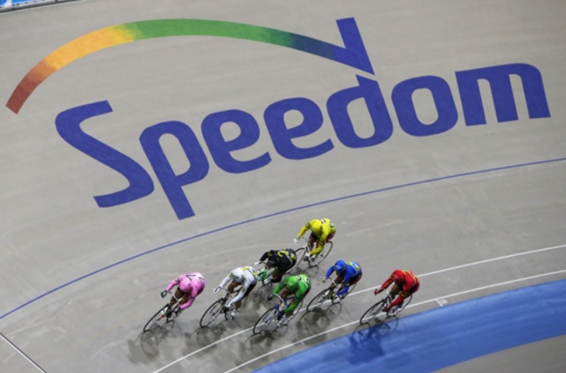 경륜 선수들의 경기 모습. (사진=국민체육진흥공단)