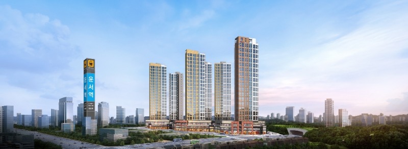 운서역 반도유보라투시도.(사진=반도건설)