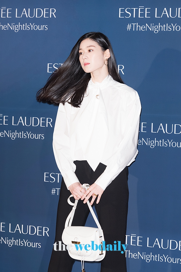 정은채, 에스티로더 신상품 포토월 현장