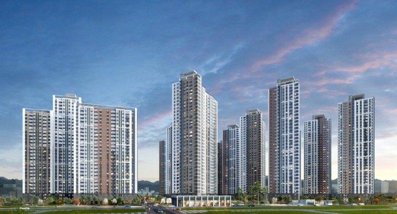 의정부역 센트럴자이&위브캐슬 투시도.(사진=GS건설)