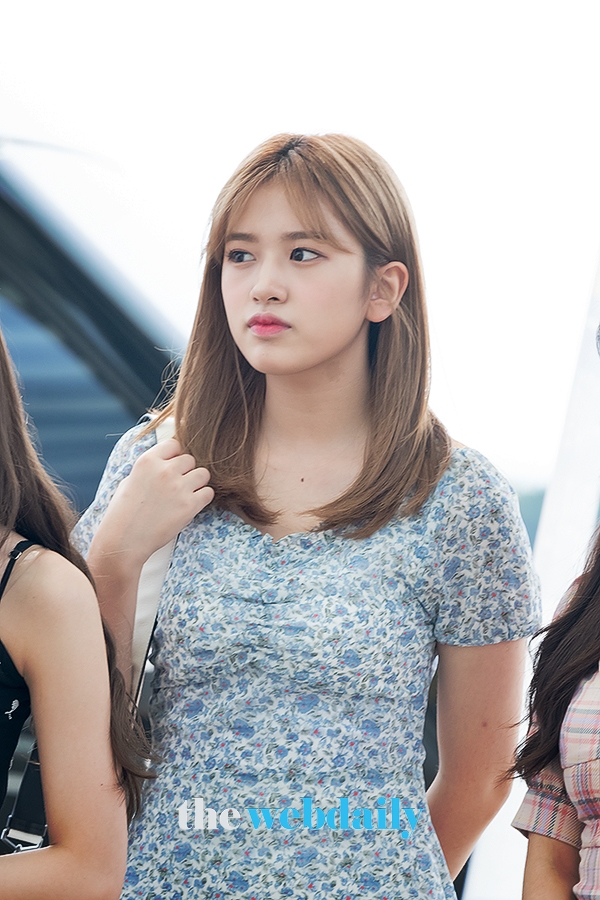아이즈원(IZONE) 안유진, 인천국제공항 출국 현장