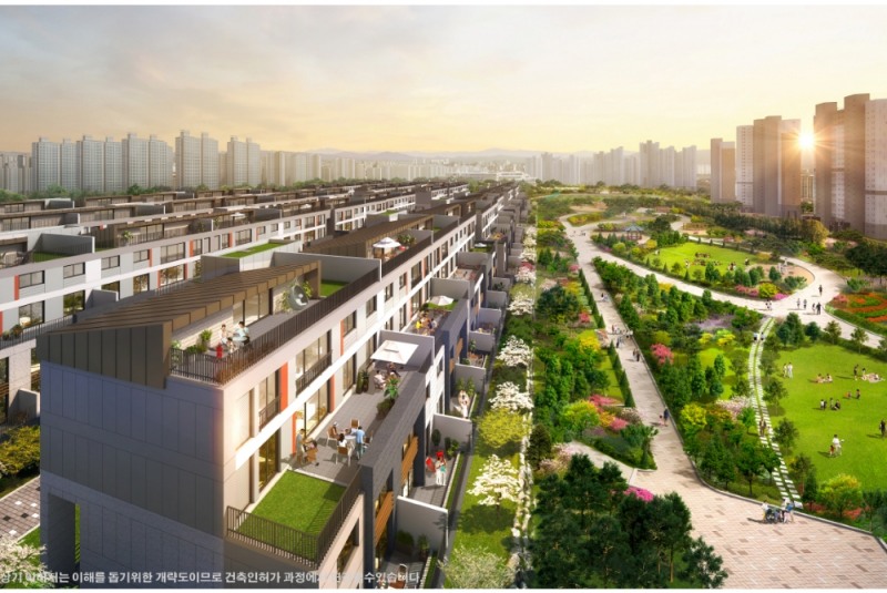 우남퍼스트빌 더 테라스 동탄 조감도.(사진=우남건설)