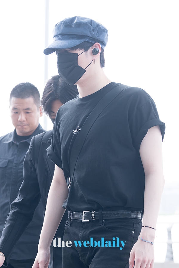 갓세븐(GOT7) 유겸, 김포국제공항 출국 현장