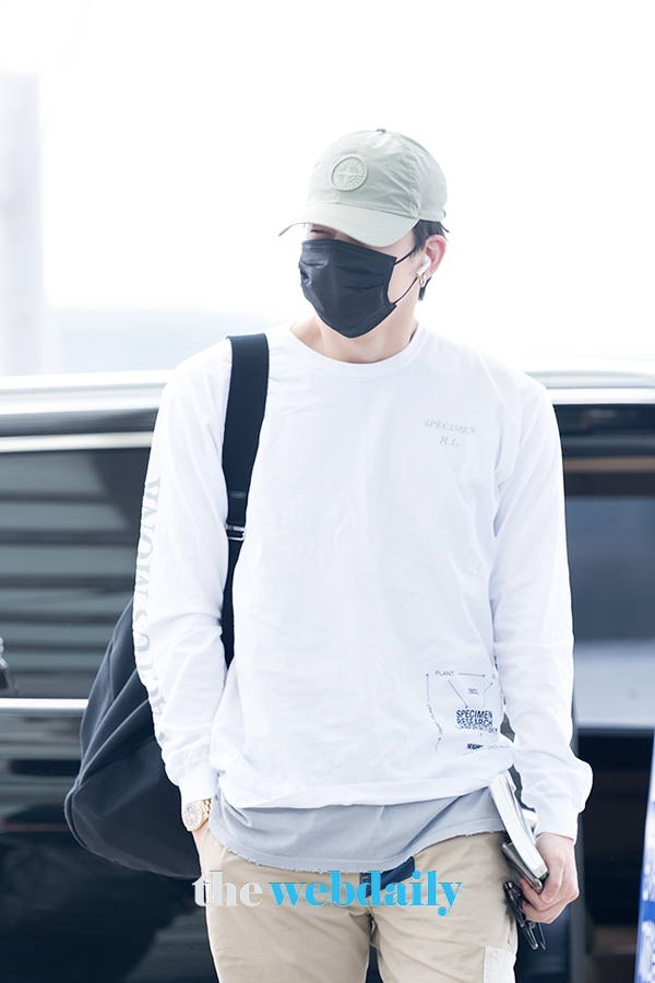 갓세븐(GOT7) 제이비, 김포국제공항 출국 현장
