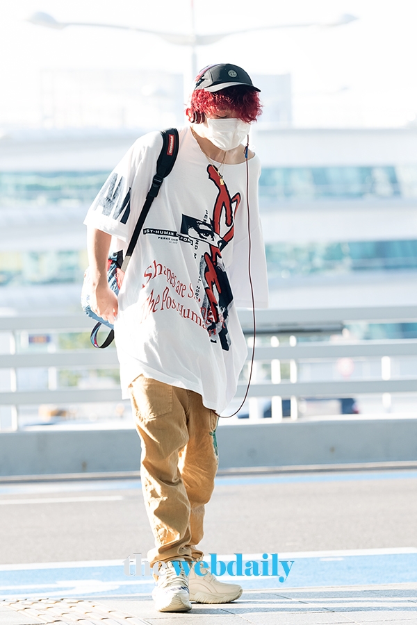 아이콘(iKON) 바비, 김포국제공항 출국 현장