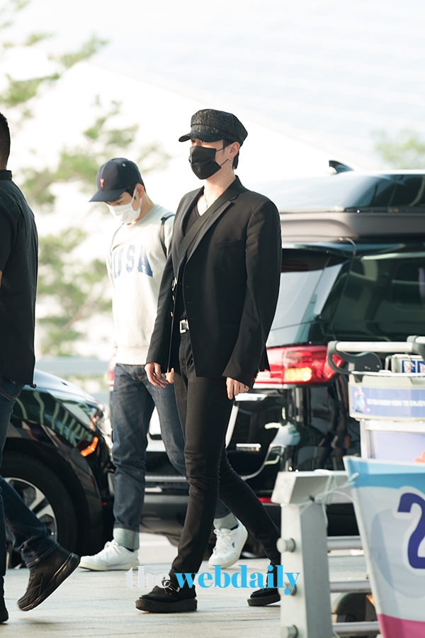 갓세븐(GOT7) 유겸, 인천국제공항 출국 현장