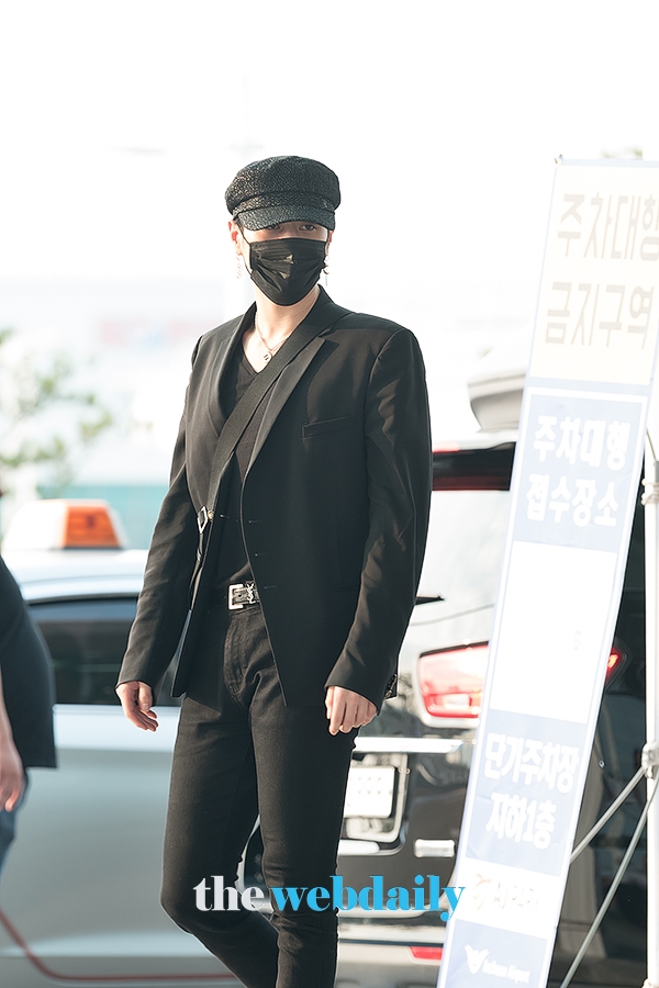 갓세븐(GOT7) 유겸, 인천국제공항 출국 현장