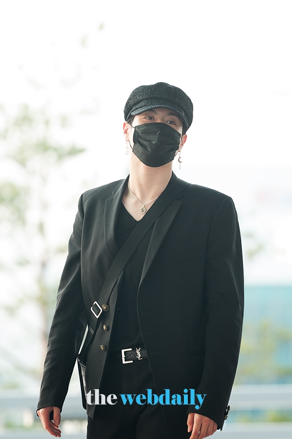 갓세븐(GOT7) 유겸, 인천국제공항 출국 현장