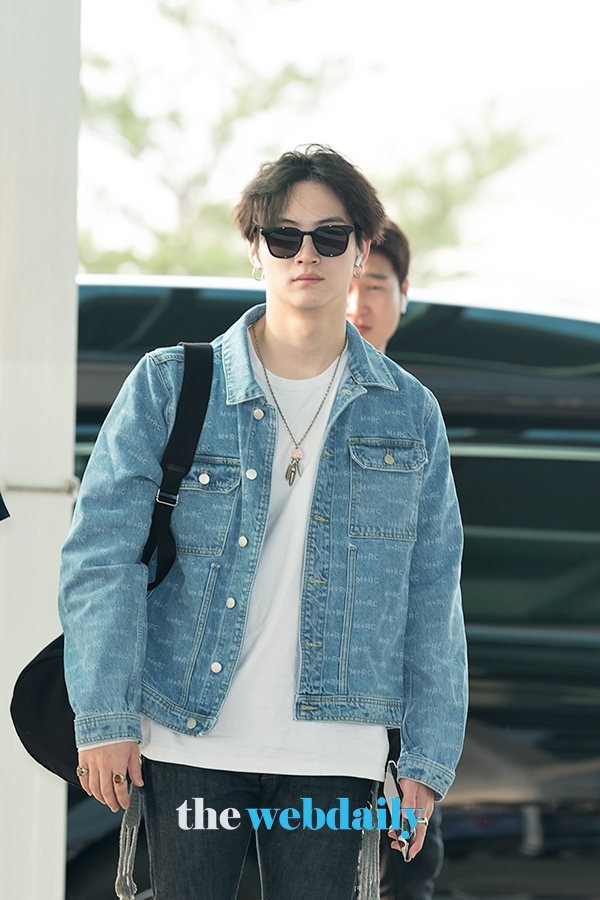 갓세븐(GOT7) 제이비, 인천국제공항 출국 현장