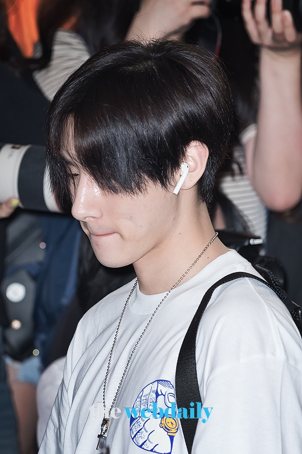 몬스타엑스(MONSTAX) 아이엠, 김포국제공항 출국 현장