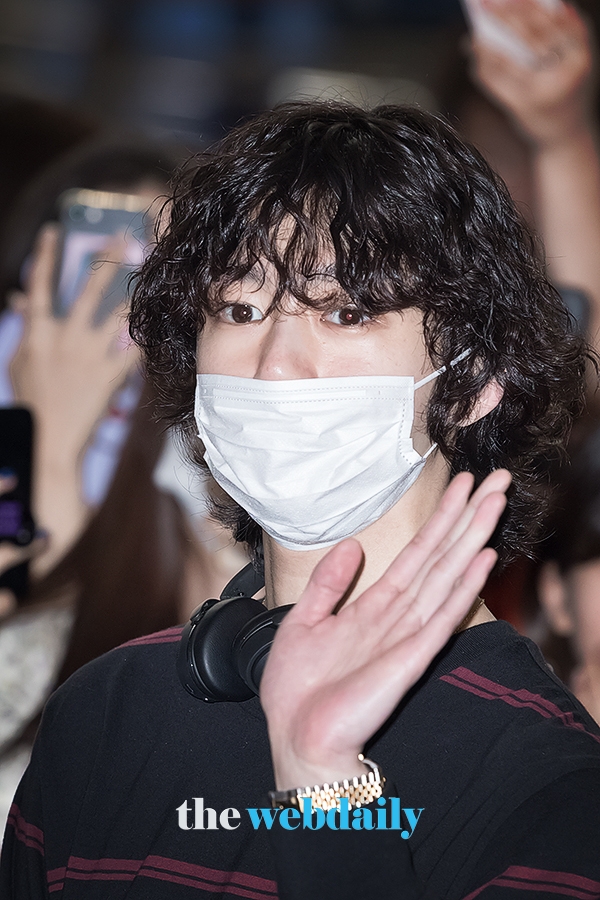 몬스타엑스(MONSTAX) 형원, 김포국제공항 출국 현장