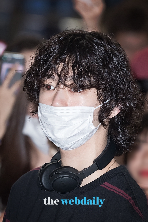 몬스타엑스(MONSTAX) 형원, 김포국제공항 출국 현장