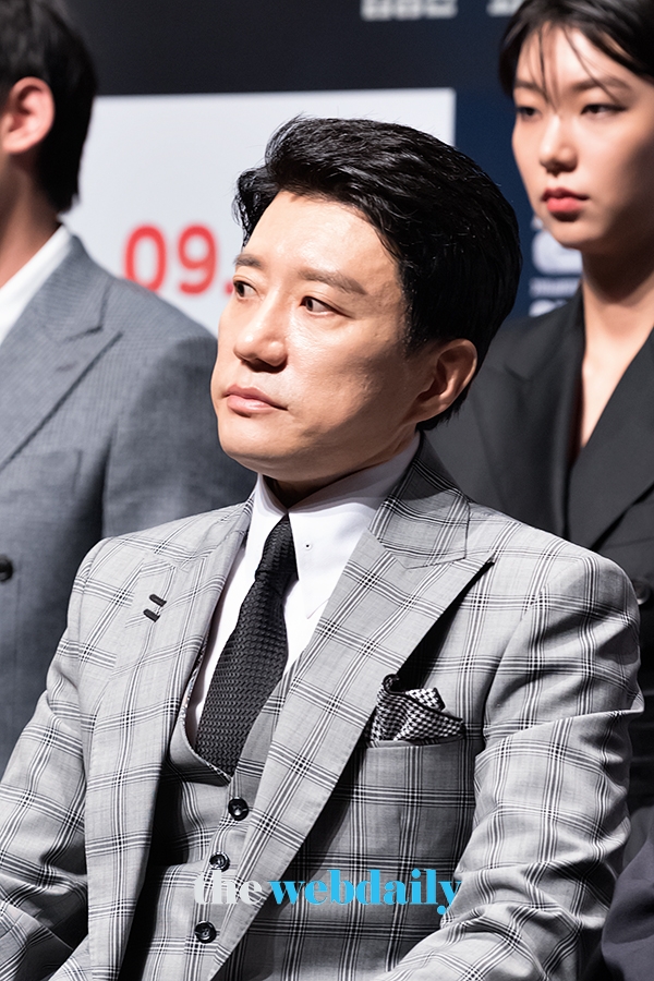 김명민, 영화 '장사리 잊혀진 영웅들' 제작보고회 현장