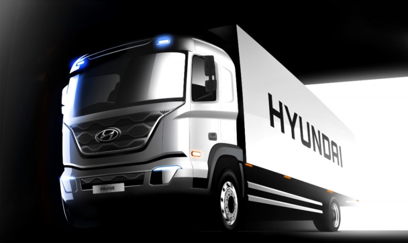 현대차 준대형 트럭 파비스 렌더링 이미지.(사진=현대자동차)