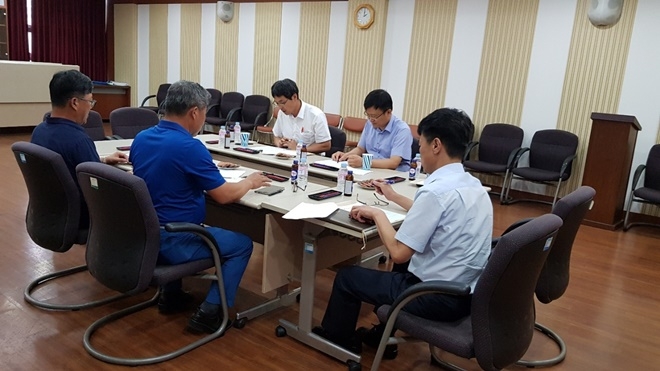 농촌지원 사회봉사 집행협의체 간담회를 갖고 있다.(사진제공=대구서부준법지원센터)