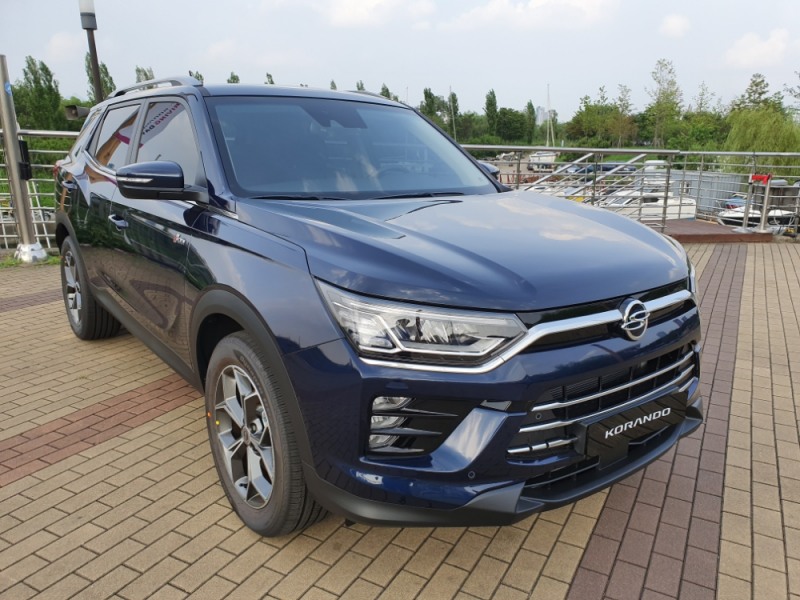 코란도 1.5터보 가솔린 외관.(사진=최영록 기자)