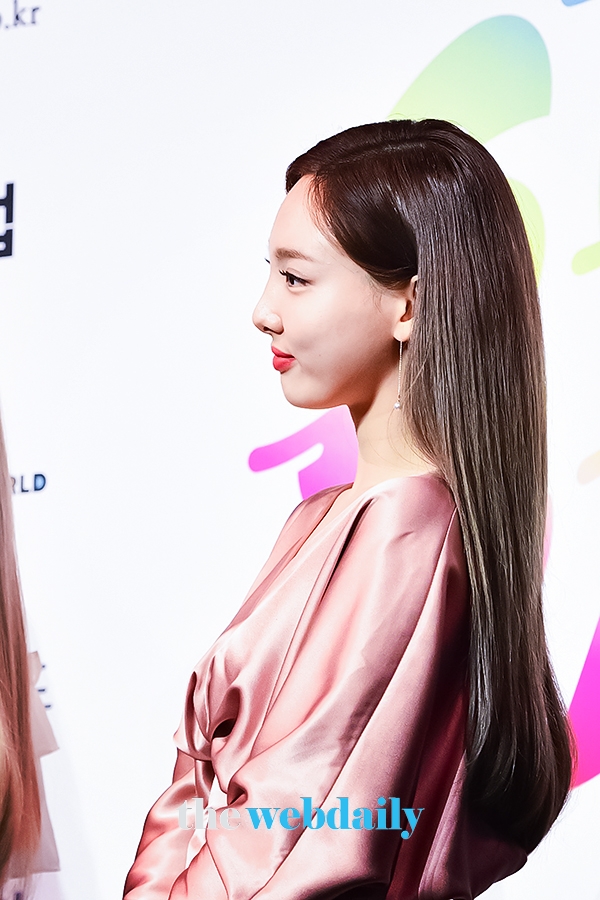 TWICE(트와이스) 나연, '2019 소리바다 베스트 케이뮤직 어워즈' 블루카펫 행사 현장