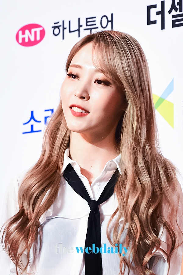 마마무(MAMAMOO) 문별, '2019 소리바다 베스트 케이뮤직 어워즈' 블루카펫 행사 현장