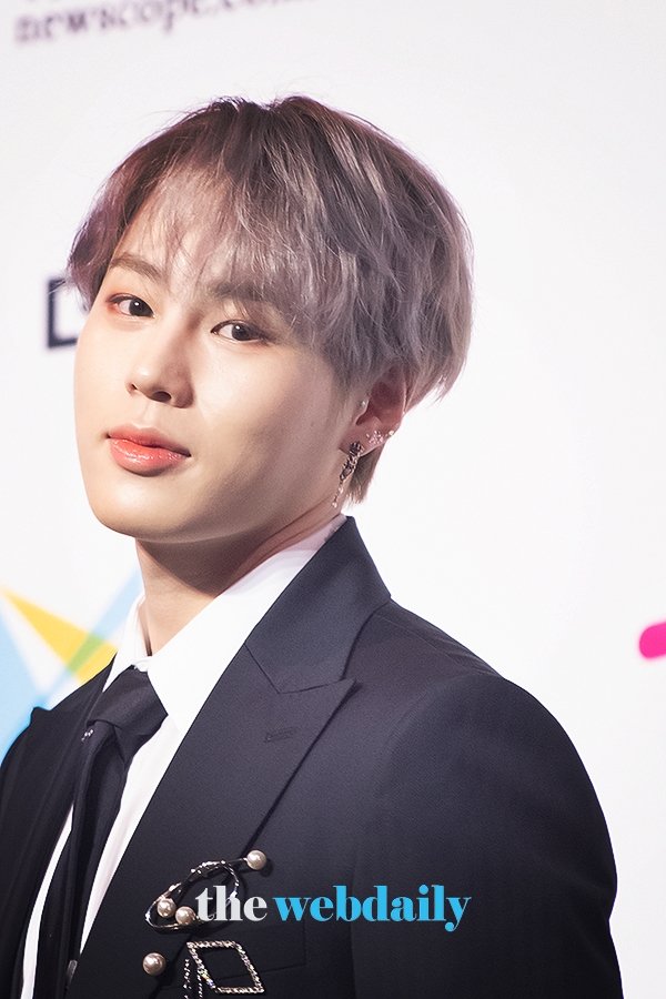 하성운, '2019 소리바다 베스트 케이뮤직 어워즈' 블루카펫 행사 현장
