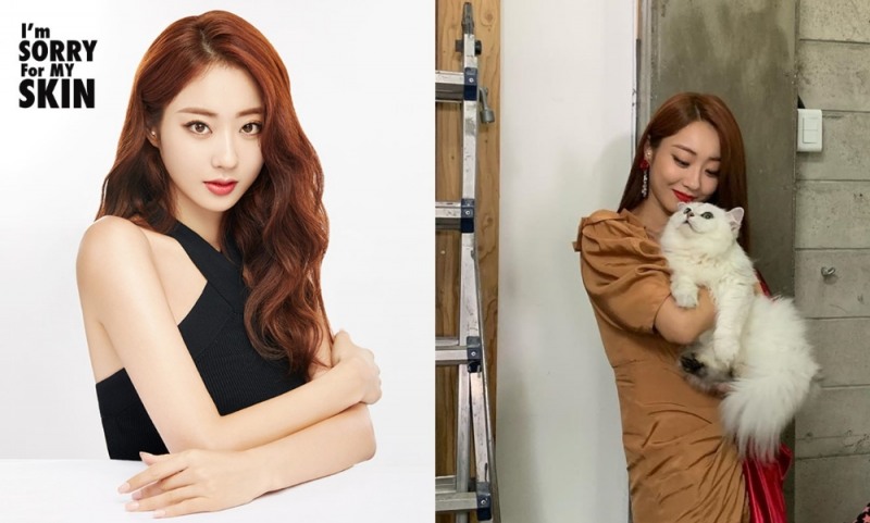 경리, 첫 공식 모델 활동 SNS에서 화제