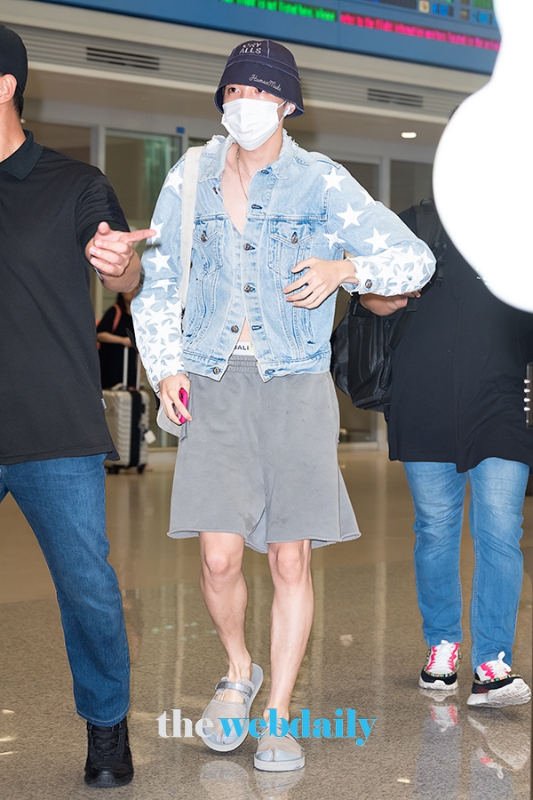 방탄소년단(BTS) 제이홉, 인천국제공항 입국 현장
