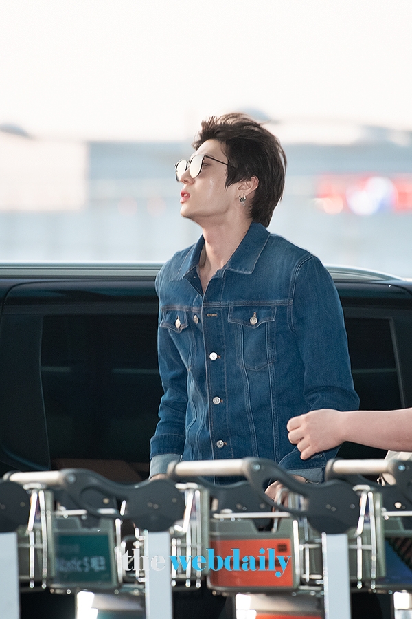 빅스(VIXX) 레오, 인천국제공항 출국 현장