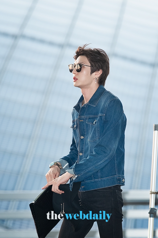 빅스(VIXX) 레오, 인천국제공항 출국 현장