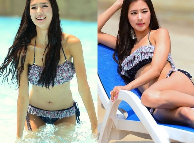 '박기량 비키니'가 뜨거운감자로 부상했다 / 출처 : 인터넷게시판