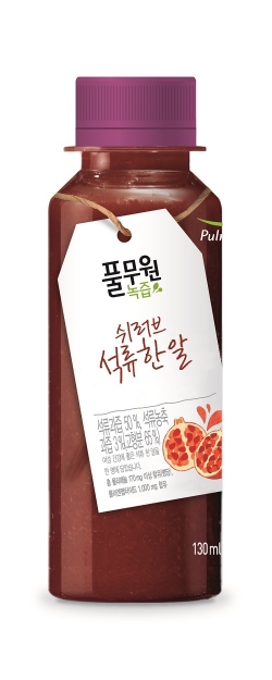 풀무원녹즙, 건강 음료 ‘쉬러브 석류 한 알’ 출시