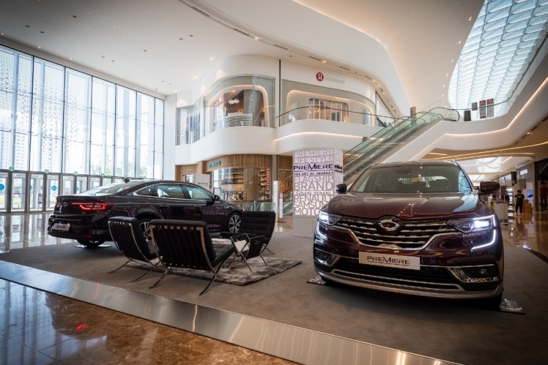 프리미에르 라운지 모습.(사진=르노삼성자동차)